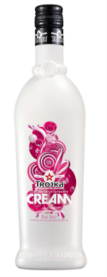 Image sur Trojka Strawberry Cream 17° 0.7L